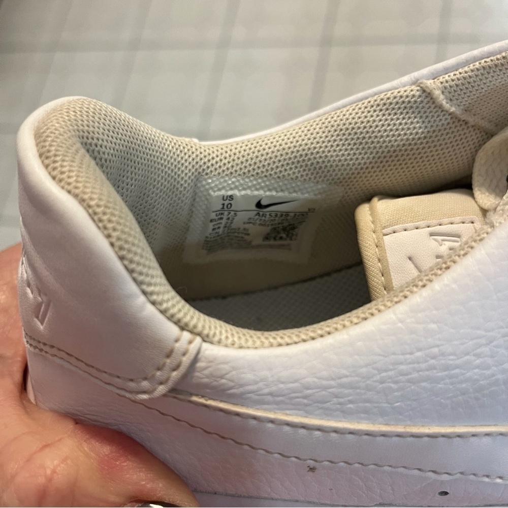 Nike Air Force 1 Sage Low Top White Size 10 Sneaker Lifestyle AR5339 - Picture 10 of 11